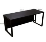 Riyan Luxiwood® Cosmo Computer Table Home/Office Desk MDF Board with Flat Surface, Multi-Usage Laptop & Home, Office, Sturdy Gaming Table (Color-Brown, Size-150 X 60 X 75 CM) - Image 3