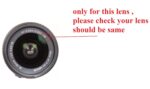 FND Replacement LC-55A for Nikon AF-P DX 18-55mm f/3.5-5.6G VR Lens Cap (Black, 55 mm) Please Check Images for Compatibility - Image 3