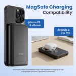 EVM EnMag Ace P0301 10000mAh Power Bank – 15W Wireless Charging, 22.5W Fast Charging, Magnetic Compatible-(EVM P0301-Black)-2 Year Warranty - Image 3