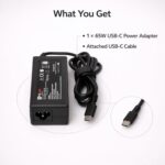 Mylap Replacement USB Type C 65W 45W Laptop Charger Compatible with Lenovo, Dell, Hp, Acer, chromebook, Asus, Samsung Computer Charger Fast Charging Type C AC Adapter - Image 6
