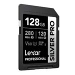 Lexar Professional Silver PRO SDXC UHS-II Card, 128GB up to 280MB/s Read, 160MB/s Write Speed - Image 4