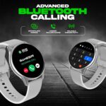 GameSir EVO Vista Premium Smartwatch, 1.3” HD Display Bluetooth Calling, Fitness & Sleep Tracker, 100+ Sports Modes, IP67 Waterproof Compatible with Android & iOS for Men’s & Women (Colour-Grey) - Image 3