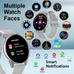 GameSir EVO Vista Premium Smartwatch, 1.3” HD Display Bluetooth Calling, Fitness & Sleep Tracker, 100+ Sports Modes, IP67 Waterproof Compatible with Android & iOS for Men’s & Women (Colour-Grey) - Image 4