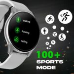 GameSir EVO Vista Premium Smartwatch, 1.3” HD Display Bluetooth Calling, Fitness & Sleep Tracker, 100+ Sports Modes, IP67 Waterproof Compatible with Android & iOS for Men’s & Women (Colour-Grey) - Image 5