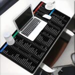 Shortcut Key Keyboard Mat for PC and Laptop | Large Size 80x30 cm Anti-Slip Desk Pad | Shortcut Guide Mouse Pad for Coding, Editing, Designing, Office and Study (Multicolour) - Image 5