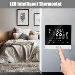 Smart Thermostat 5+2 Programmable 3A Water Heating Thermostat LCD Display Smart Temperature Controller Digital Thermostat with Child Lock Function for Office/Home - Image 3