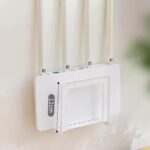 WiFi Router Storage Box Wall Mount | Adhesive ABS Router Holder Case | Space-Saving WiFi Router Bracket for Home, Office & Gaming Room - Image 3