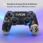 Maizic Smarthome Funetic Football Game Themed Wireless Bluetooth P4 Controller | Dual Vibration, Turbo | Type-C Fast Charging, 10Hr Battery | Compatible With PC & Smartphones - Image 3