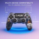 Maizic Smarthome Funetic Football Game Themed Wireless Bluetooth P4 Controller | Dual Vibration, Turbo | Type-C Fast Charging, 10Hr Battery | Compatible With PC & Smartphones - Image 4