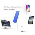 External Hard Drive 2TB Large Capacity Ultra Slim Portable Hard Shockproof Anti-Drop Drive External USB3.1 Hard Drive Storage Compatible for PC, Desktop, Laptop, Harddrive_1 - Image 4