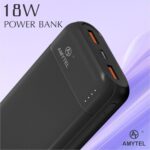 Q7 30,000mAh Power Bank Dual USB Output, Fast Charging, Type-C & Micro Input, Portable Charger for Mobile, Tablet, Earbuds – Black - Image 5