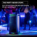 Sony ULT TOWER9(SRS-ULT900AC)|Bluetooth Party Speaker|with Massive Bass,360°Sound&Party Lights,Karaoke,TouchPanel,Built in Power Bank, TV Sound Booster,get Wireless Dual ULTMIC1 - Image 6