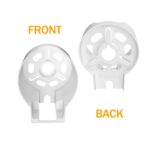 Wall Mount for TP-Link Deco X68/XE75/AXE5300 Mesh Wi-Fi 6 System, Space-Saving Wall Hanging Bracket Holder for Wi-Fi Booster, Cable Organizer Without Messy, Easy Installation (2Pack) - Image 3