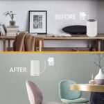 Wall Mount for TP-Link Deco X68/XE75/AXE5300 Mesh Wi-Fi 6 System, Space-Saving Wall Hanging Bracket Holder for Wi-Fi Booster, Cable Organizer Without Messy, Easy Installation (2Pack) - Image 8