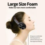 Studio Headphone Over Ear Stereo Monitoring Closed Back-Red Headphones for PC, Phone, Chatting, Music, DJ, Podcast (Classical Black-Red) - Image 6