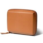 DailyObjects Large Travel Digital Electronic Accessories Storage Bag | Portable Gadget Organizer Case | Tech Kit Pouch for Cables, Drive, Charger, Adapters, Power Bank | Charger Wire Organiser - Tan - Image 5