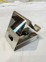 Stainless Steel Mobile Phone Stand with Card Holder for All Smartphone | Mobile Holder with Card Holder for Desk, Office, Home & Travel - Image 4