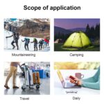 Solar Power Bank 60000mAh, Portable Solar Charger Waterproof External Backup Battery Pack with Bright LED Flashlights, Fast Charging, 4 USB Output Ports, Perfect for Outdoor, Camping, Hiking - Image 7