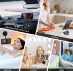 Magnetic Car Phone Mount with 360° Rotation, Strong Suction Dashboard Mount, One-Hand Operation, Universal Magnetic Holder for iPhone & Android Smartphones – Secure, Adjustable Car Phone Stand - Image 5