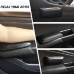 KYTRONIC 2 Pcs Car Knee Cushion Pad, Armrest Cushion, Auto Center Console Side Leg Elbow Soft Elastic Thigh Support Comfort Pillow Pain Relief Leaning Pad Interior Accessories - Image 4