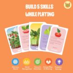Think n Link Flash Cards | Fruits & Vegetables & Where They Grow Cards, 52 Double-Sided | Montessori Learning, Memory & Logical Thinking | Screen-Free Educational Activity for Kids 2–8 - Image 7