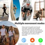 Smart Health Ring for Women Men, Smart Ring Fitness Tracker for iOS & Android, Heart Rate, Blood Oxygen, Blood Pressure, Step Counting, Sleep Monitoring ，5ATM Waterproof, No Subscription Fee - Image 4