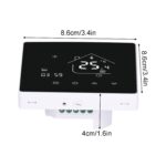 Home Thermostat, APP Voice Remote Control Sensitive Smart Thermostat Multi Function Touch Screen Digital Thermostat for Office for Home - Image 6