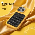 Suction Cup Phone Mount Adhesive Grip | Hands-Free Mirror & Glass Holder for Selfies, Vlogs, and Videos | Sticky Phone Case Attachment for iPhone, Samsung, and Android (Blue) - Image 6