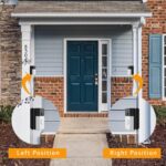 Adjustable 30 to 55 Degree Doorbell Angle Mount Compatible with Video Doorbell 2st / 3st / 4st / (2020 Release), Replacement Angle Adjustment Adapter Mounting Bracket Wedge Kit - Image 5