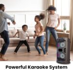 ZEBRONICS Space Deck Pro 55W Bluetooth Supporting Portable Speaker with USB,mSD Card,AUX,Built -in FM,LED Lights, TWS Function, Wireless Mic and Remote Control (Black) - Image 3