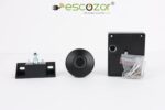 Escozor® Metal Smart Biometric Digital Lock Fingerprint for Cabinet | Drawer | Openable Wardrobe| Unlock Using Fingerprint & E-Key | Upto 20 Fingerprints Can Be Stored (PMF01) - Image 4