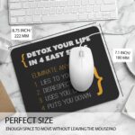 PAPER PLANE DESIGN Mouse Pad Designer Anti Skid Mouse Pads for Desktop and Laptop Computers. D640 - Image 3