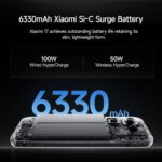 XIAOMI 17 (12GB/512GB)|50MP Leica Triple Camera|Snapdragon 8 Elite Gen 5|6.3" CrystalRes 1-120Hz AMOLED|6330mAh Battery|100W HyperCharge HyperOS 3|3500nits Display (Green) - Image 6