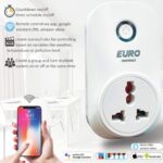 Euro Controls WiFi Socket - Timer/Countdown with Memory - Works with WiFi Smart Life app Alexa Google Assistant IFTTT - Scene Control - Group Multiple Devices - Watt, kwh and Ampere Meter Reading - Image 3