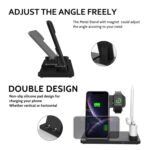 DECODIY 4 in 1 40W Foldable Wireless 40W Fast Charging Stand Station Compatible with iPhones, iWatch, Airpods, Apple Pencil - Image 6