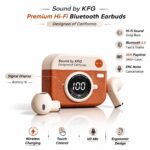 Q85 Retro Gaming Earbuds with 36 Hours Playtime, Bluetooth 5.4 + ENC, 13mm HD BASS Drivers, IPX7 Sweat-Proof,Built-in Mic for Android & iOS - Image 4