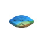 Wrist Rest Keyboard-Keyboard Cloud Wrist Rest Mouse, Desk Cloud Wrist Pad Slip Base for Typing Pain Relief, Non-Slip Base, Cloud Wrist Rest Suitable for Home, Office, Computer- Blue Rainbow 2 - Image 4