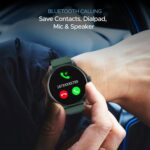 Boat Lunar Oasis w/TBT Navigation, QR Tray, Watch Face Studio, Bluetooth Calling, Emergency SOS 1.43" (3.6 cm) AMOLED Display Fitness Smart Watch for Men & Women(Olive Green) - Image 7