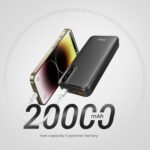 Mozu 20000mAh Power Bank | 22.5W Fast Charging |Triple Output|Power Delivery |Quick Charge| Pocket Size|Two Way Fast Charging|for iOS Android Mobile & Tablet (Black) - Image 3