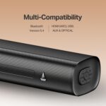 boAt Aavante 2.1 1650, 160W Signature Sound, 2.1-Channel with Wireless Subwoofer, BT v5.4, Multiple Ports, EQ Modes, Bluetooth Sound bar, Home Theatre Soundbar Speaker (Premium Back) - Image 5