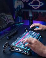 GravaStar V75 PRO Gaming Keyboard with Hall Effect - Cyberpunk - Image 3