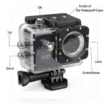 VYNEX HD 2K Sports Camera | Waterproof Action Camcorder with Wide-Angle Lens | Outdoor Adventure Recording Camera for Biking, Hiking & Travel - Image 5