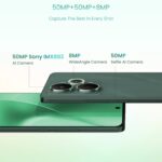 realme 15 Smartphone 5G 128GB ROM 8GB RAM 6.8" AMOLED Display 144Hz, 7000mAh Battery 80W Fast Charge IP69 Waterproof 50MP AI Camera Green - Image 7