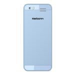 Karbonn KPhone1 | 6.1cm (2.4) Bright Screen | 1400mAh | BT Video Player & Video Recorder | Digital Camera | Dual SIM | FM Radio with Recording | Ice Blue - Image 3