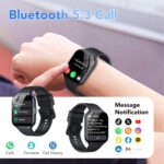 Smart Watch for Men Women Answer/Make Calls, 1.96" HD Fitness Watch with Heart Rate Sleep SpO2 Monitor, Step Counter Fitness Tracker, 110+ Sports Activity Trackers, Smartwatches for Android iOS - Image 4