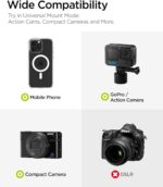 Spigen S560 Selfie Stick Tripod, [1.6m Extra Long] [Reinforced Tripod Stand] with Wireless Blutooth Remote, All-in-One Phone Tripod for iPhone, Samsung Android, Camera, GoPro and More - Black - Image 3