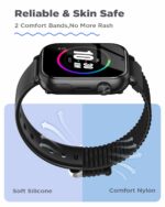 Smart Watch for Kids 6-12 [Kids GPS Tracker/Text/Video Call] Kids Smart Watches Boys Girls, Kids Watch with GPS Tracker, School Mode, Safety Alerts, GPS Tracker for Kids Smart Watch SIM,Jet Black - Image 7