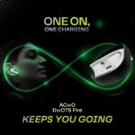 ACwO Dwots Fire India's First in Ear + Half-in-Earbuds in One Case, 3+3 EQ Modes, Wireless Charging Enabled, AI-ENC with Quad Mic - Moon White - Image 5