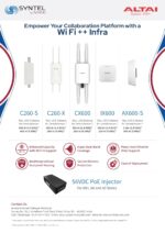 Altai Super Wi-Fi IX600 | Indoor 2x2 Wi-Fi 6 Access Point | WLAN Controller, Virtual Appliance & Cloud Service | Dual-Band with Maximum Data Rates up to 1.77 Gbps - Image 4