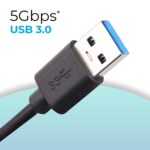 High Speed 4 Port USB HUB 3.0 Portable Mini Hub - for Desktop, Tablet, PC, Laptop, Pendrive, Mouse, Keyboards, Camera, Mobile, TV, Cameras, iPods and iPhones, Card Readers, Speakers - Image 4